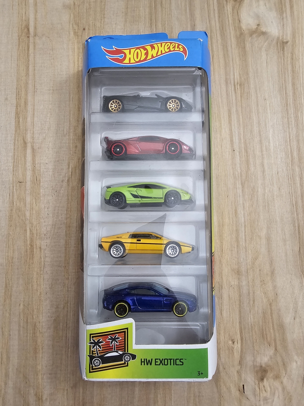 Hot Wheels 2018 Exotics 5-Pack - Multicolor Collector Car Set